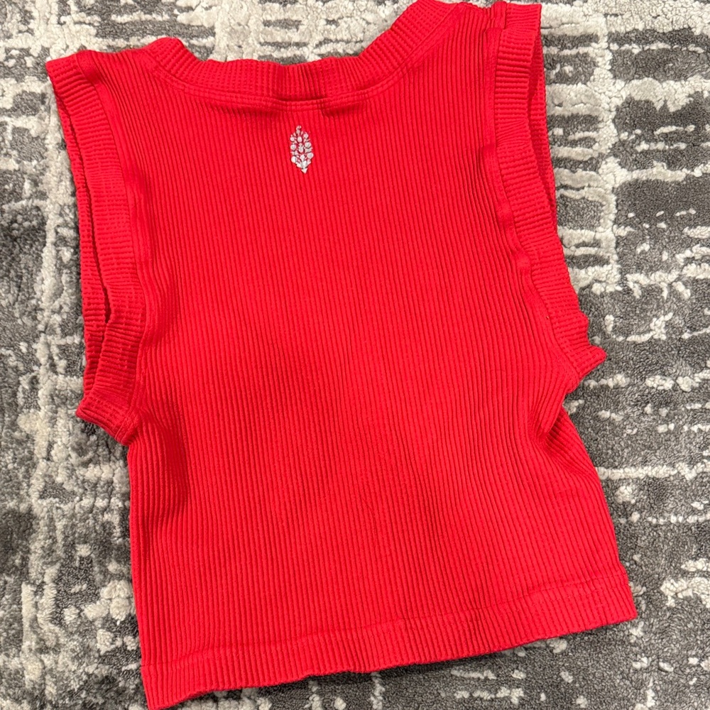 Free People Sleeveless Cropped Tank - Picture 4 of 4